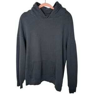 Beyond Yoga Black 100% Cotton Oversized Hoodie Women's XL